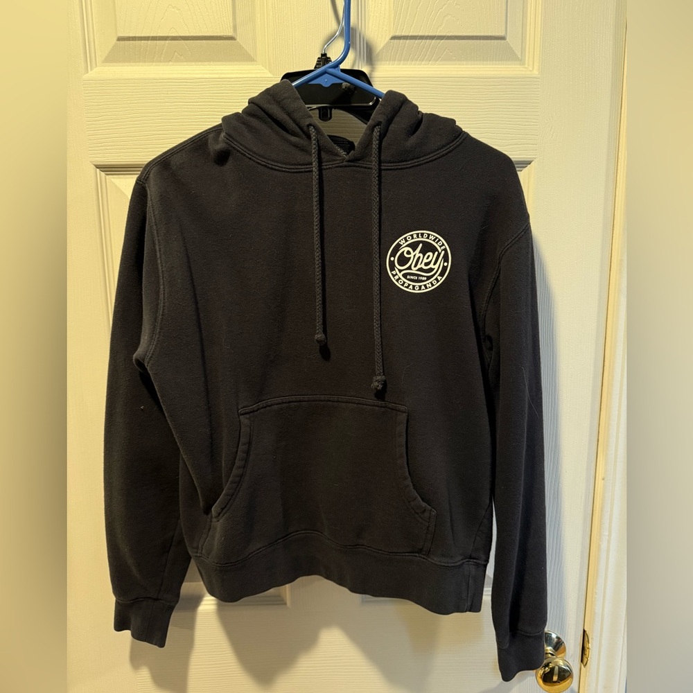 Obey Women’s Navy Blue Hoodie